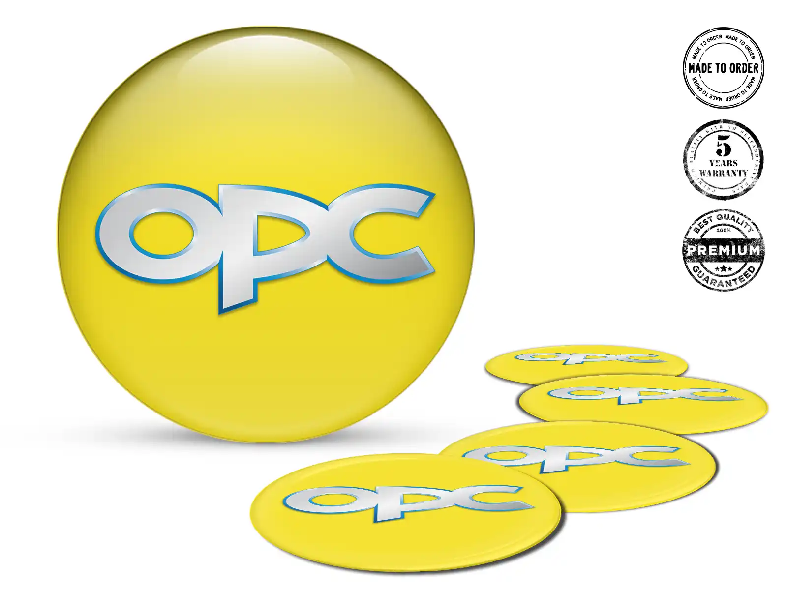 Opel Dome-Sticker Edition Radplaketten-Logo